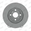 Jeu de 2 disques de frein avant JURID 562602JC - Visuel 1