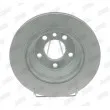 Jeu de 2 disques de frein arrière JURID 562603JC - Visuel 1
