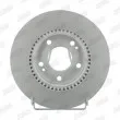 Jeu de 2 disques de frein avant JURID 562625JC - Visuel 1