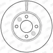 Jeu de 2 disques de frein avant JURID 562636JC - Visuel 2