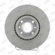 Jeu de 2 disques de frein avant JURID 562641JC - Visuel 1
