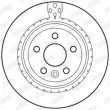 Jeu de 2 disques de frein arrière JURID 562650JC - Visuel 2