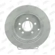 Jeu de 2 disques de frein arrière JURID 562653JC - Visuel 1