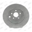 Jeu de 2 disques de frein arrière JURID 562660JC - Visuel 1