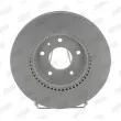 Jeu de 2 disques de frein avant JURID 562671JC - Visuel 1