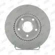 Jeu de 2 disques de frein avant JURID 562675JC - Visuel 1