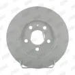 Jeu de 2 disques de frein avant JURID 562677JC - Visuel 1