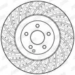Jeu de 2 disques de frein avant JURID 562678JC - Visuel 3