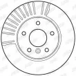 Jeu de 2 disques de frein avant JURID 562685JC - Visuel 3