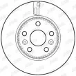 Jeu de 2 disques de frein avant JURID 562730JC - Visuel 2