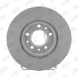 Jeu de 2 disques de frein avant JURID 562733JC - Visuel 1
