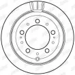 Jeu de 2 disques de frein arrière JURID 562744JC - Visuel 2