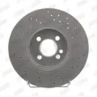 Jeu de 2 disques de frein avant JURID 562745JC - Visuel 1