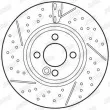 Jeu de 2 disques de frein avant JURID 562745JC - Visuel 2