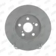Jeu de 2 disques de frein arrière JURID 562751JC - Visuel 1