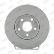 Jeu de 2 disques de frein avant JURID 562752JC - Visuel 1