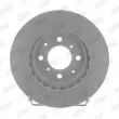 Jeu de 2 disques de frein avant JURID 562754JC - Visuel 1
