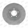 Jeu de 2 disques de frein arrière JURID 562756JC - Visuel 1