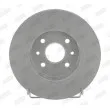 Jeu de 2 disques de frein avant JURID 562787JC - Visuel 1