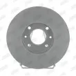 Jeu de 2 disques de frein avant JURID 562799JC - Visuel 1