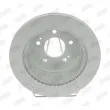 Jeu de 2 disques de frein arrière JURID 562804JC - Visuel 1