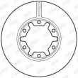 Jeu de 2 disques de frein avant JURID 562809JC - Visuel 3