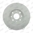 Jeu de 2 disques de frein arrière JURID 562815JC - Visuel 1