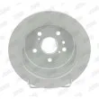 Jeu de 2 disques de frein arrière JURID 562825JC - Visuel 1