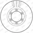 Jeu de 2 disques de frein avant JURID 562831JC - Visuel 2