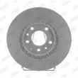 Jeu de 2 disques de frein avant JURID 562837JC - Visuel 1