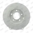 Jeu de 2 disques de frein arrière JURID 562849JC - Visuel 1