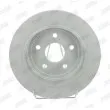 Jeu de 2 disques de frein arrière JURID 562855JC - Visuel 1