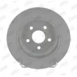 Jeu de 2 disques de frein arrière JURID 562862JC - Visuel 1