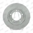 Jeu de 2 disques de frein avant JURID 562906JC - Visuel 1