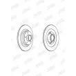 Jeu de 2 disques de frein arrière JURID 562974J-1 - Visuel 2
