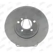 Jeu de 2 disques de frein avant JURID 562976JC - Visuel 1