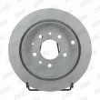 Jeu de 2 disques de frein arrière JURID 562985JC - Visuel 1