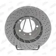 Disque de frein avant gauche JURID 563009JC-1 - Visuel 1