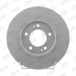 Jeu de 2 disques de frein arrière JURID 563136JC - Visuel 1