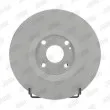 Jeu de 2 disques de frein arrière JURID 563172JC - Visuel 1