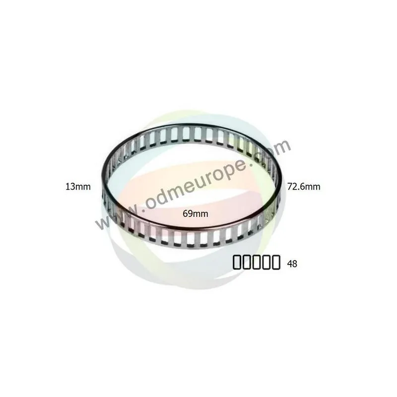 Anneau de palpeur, ABS ODM-MULTIPARTS 26-140002