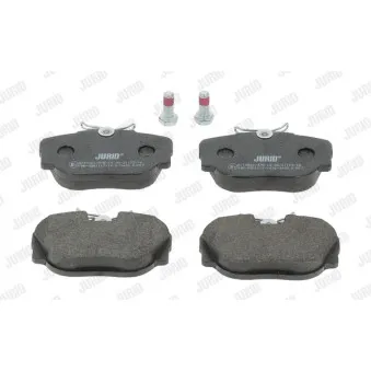 Jeu de 4 plaquettes de frein avant JURID 571352J