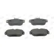 Jeu de 4 plaquettes de frein avant JURID 571456J - Visuel 1