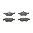 Jeu de 4 plaquettes de frein avant JURID 571457J - Visuel 1