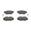 Jeu de 4 plaquettes de frein avant JURID 571493J - Visuel 1