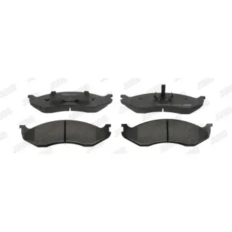 Jeu de 4 plaquettes de frein avant JURID 571519J