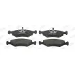 Jeu de 4 plaquettes de frein avant JURID 571536J - Visuel 1