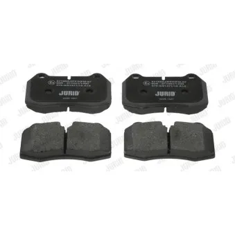 Jeu de 4 plaquettes de frein avant JURID 571852J