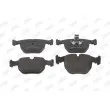Jeu de 4 plaquettes de frein avant JURID 571873J - Visuel 1
