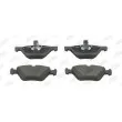 Jeu de 4 plaquettes de frein avant JURID 571876J - Visuel 1